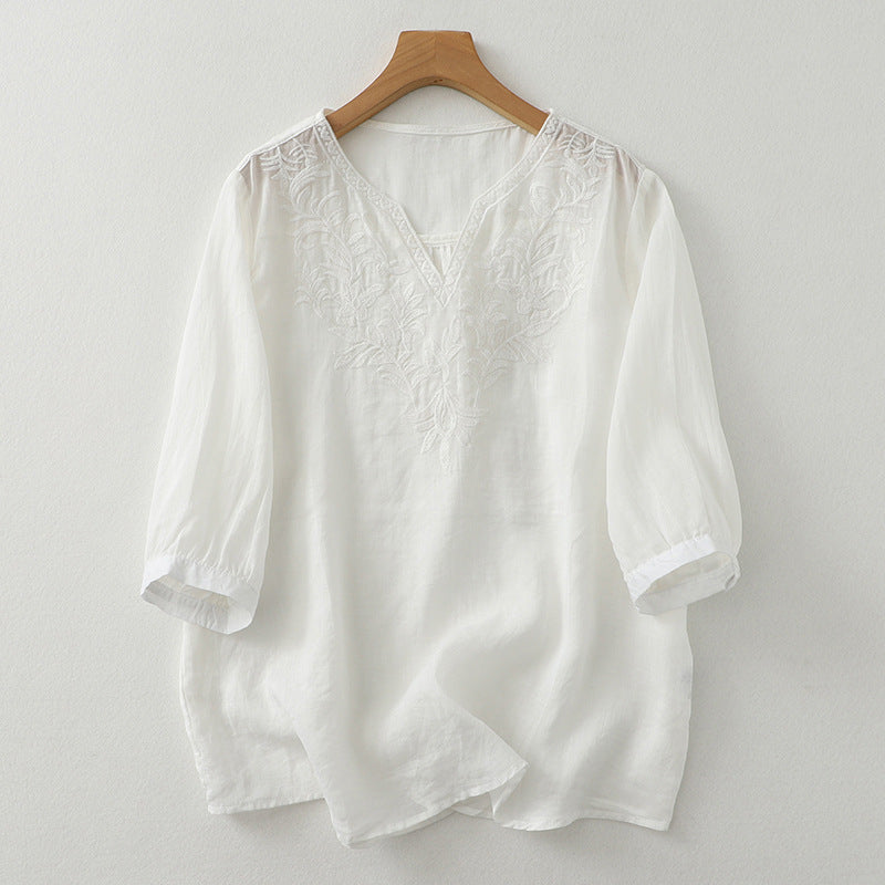 Lily™ | Linen Shirt