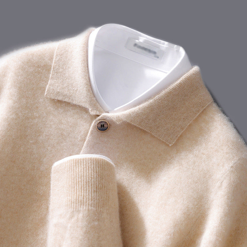 Joshua | Cashmere Polo Sweater