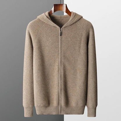 Leopold | Wool Zip Hoodie