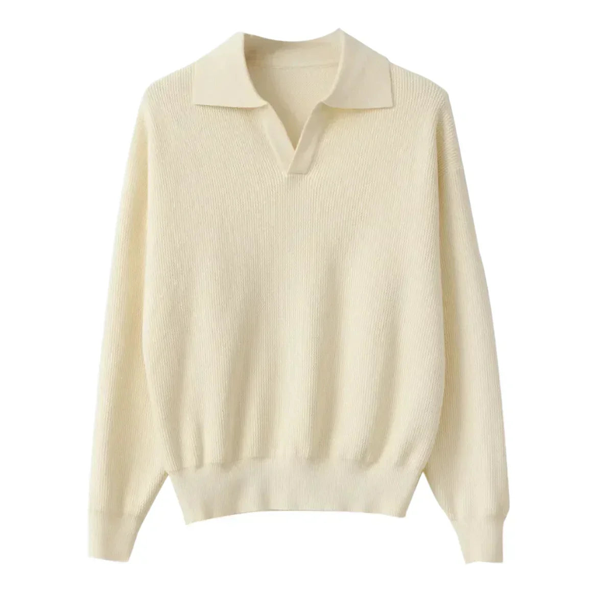 Lance | V-Neck Polo Sweater