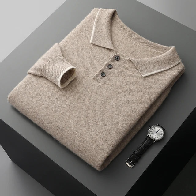 Samuel | 100% Cashmere Polo