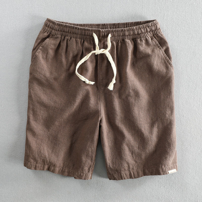 Haru | Organic Cotton-Linen Shorts
