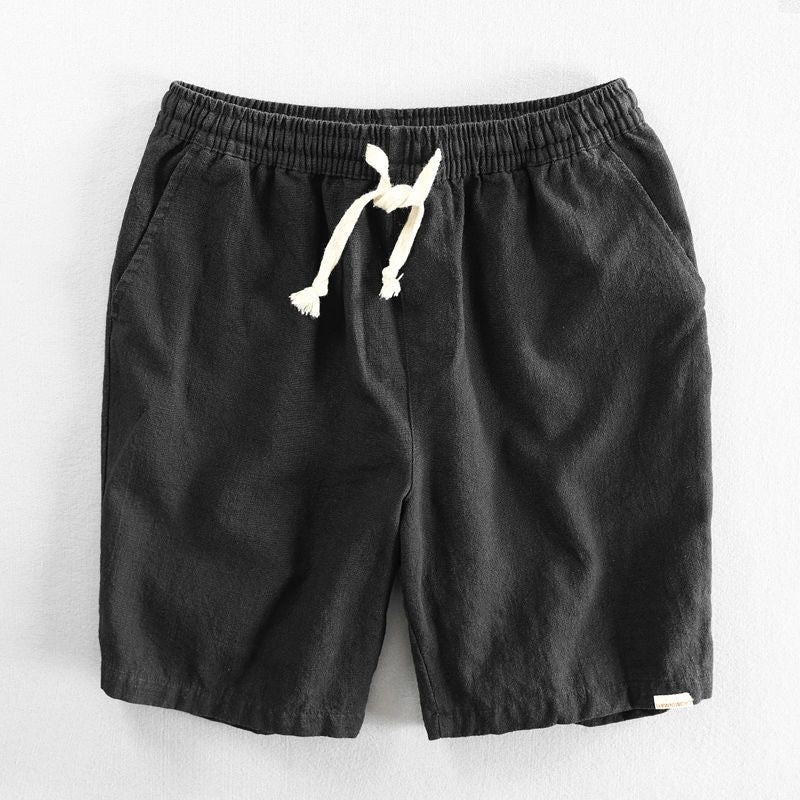 Haru | Organic Cotton-Linen Shorts