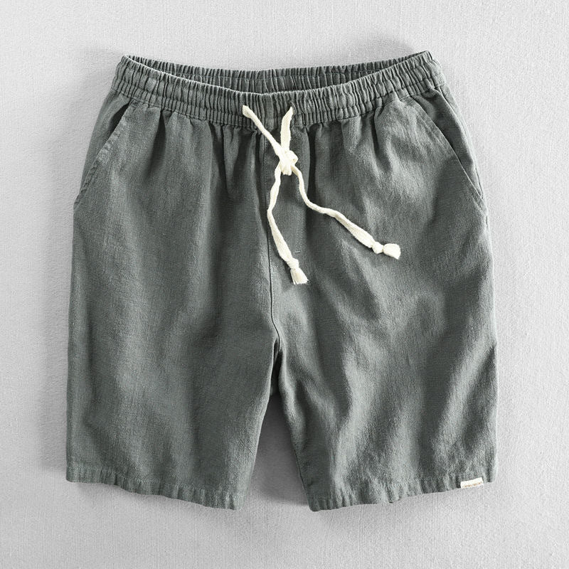 Haru | Organic Cotton-Linen Shorts