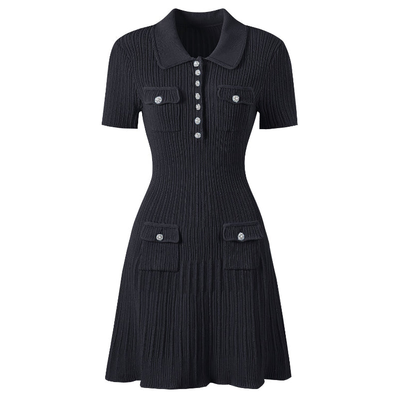 AMELIE™ | Button Mini Dress