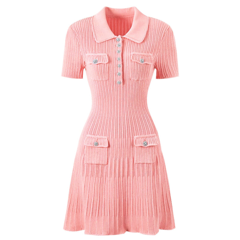 AMELIE™ | Button Mini Dress
