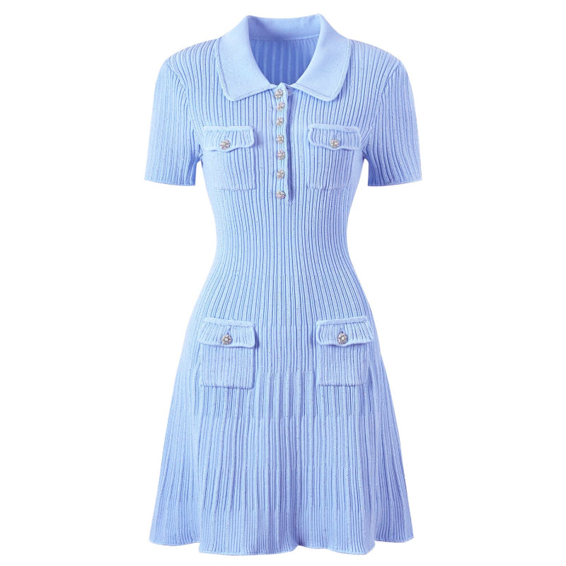 AMELIE™ | Button Mini Dress