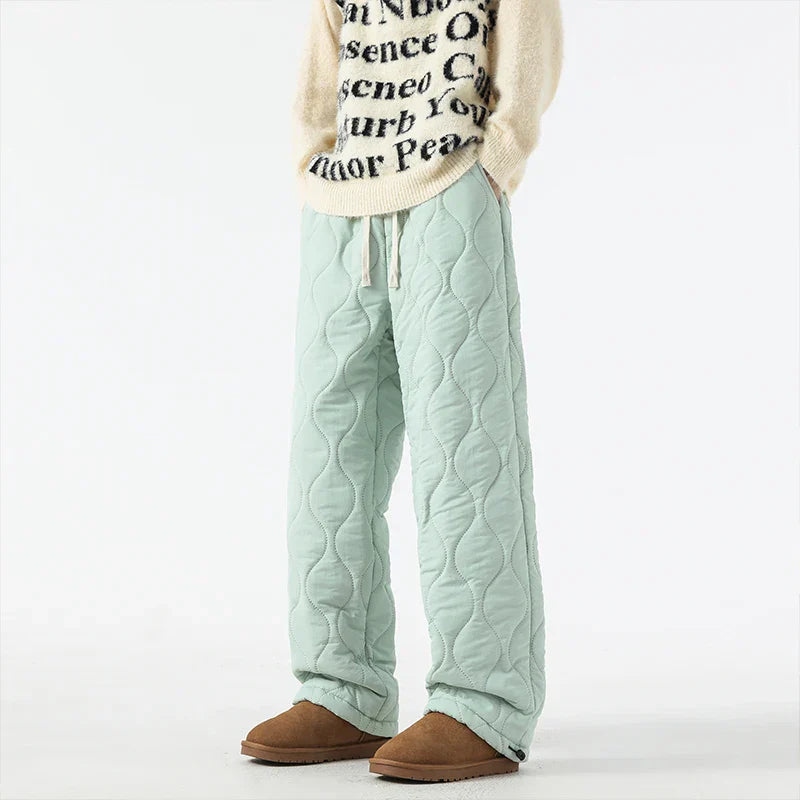 Martin | Cozy Quilted Comfort Pants