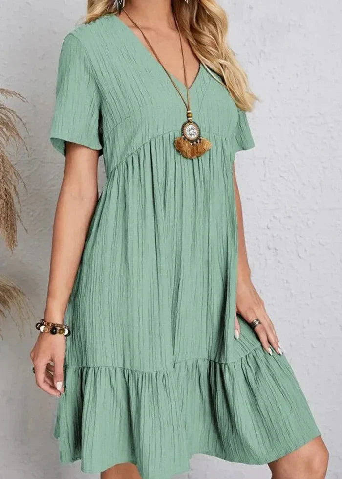 Nancy | Elegant Tummy Flattering Dress