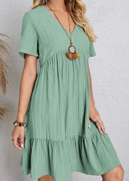 Nancy | Elegant Tummy Flattering Dress