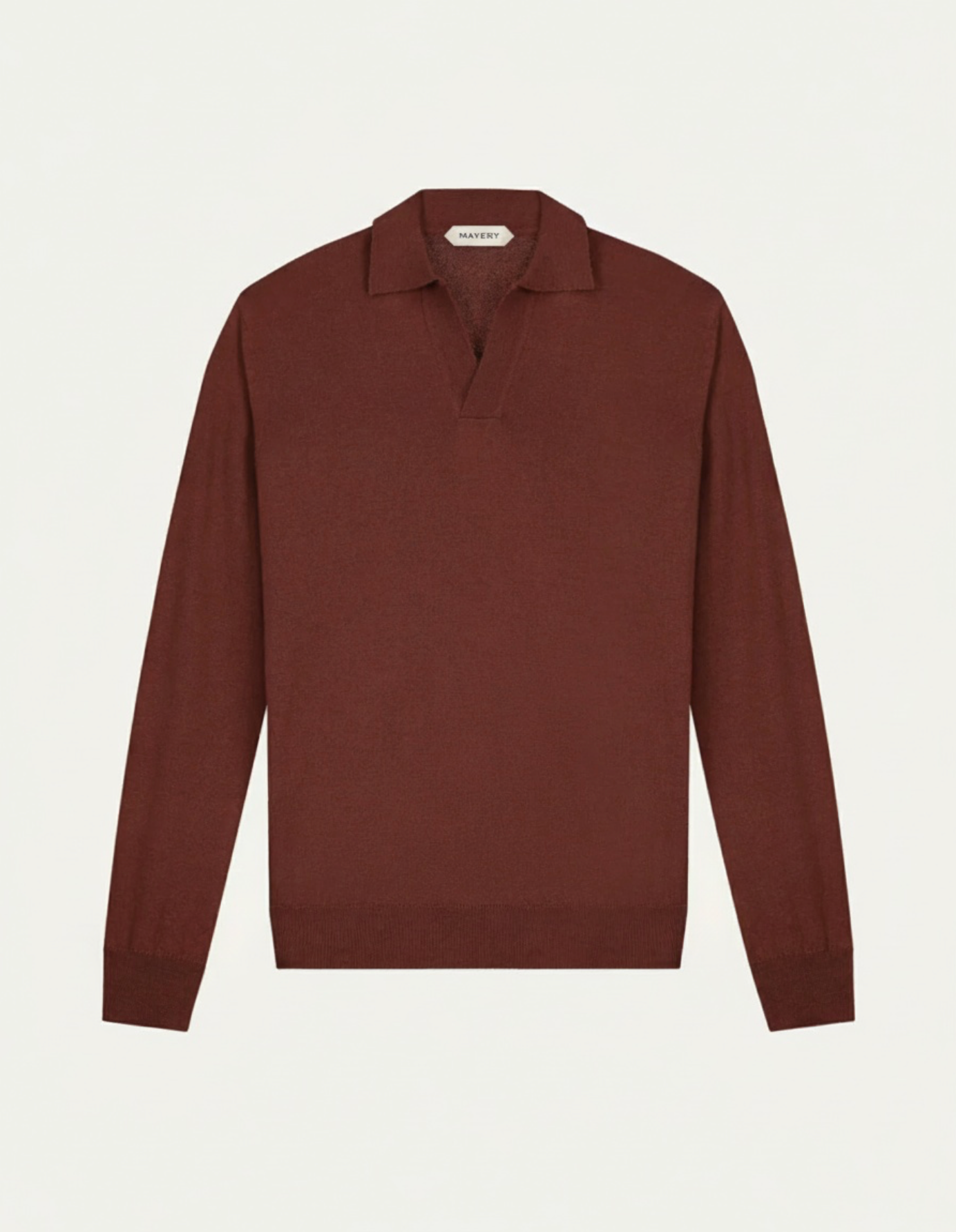 Hudson™ | Buttonless Polo 100% Cashmere