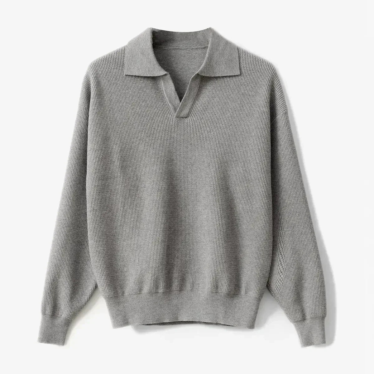 Lance | V-Neck Polo Sweater