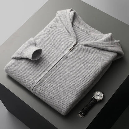 Leopold | Wool Zip Hoodie