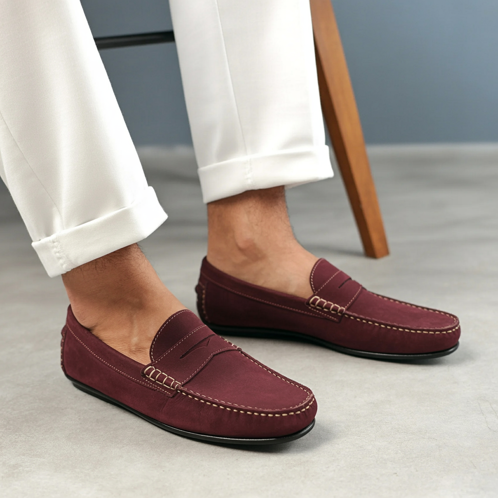 Vicenza™ | Italian Suede Loafers