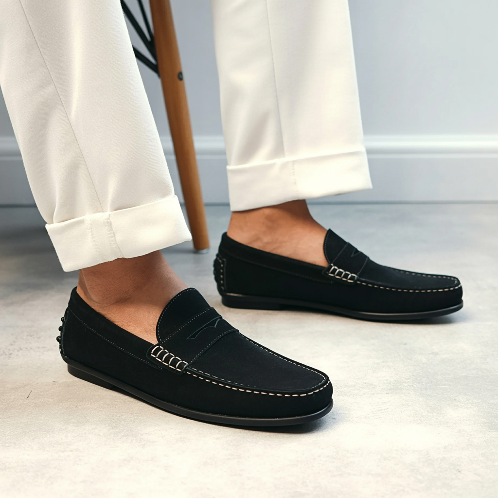 Vicenza™ | Italian Suede Loafers