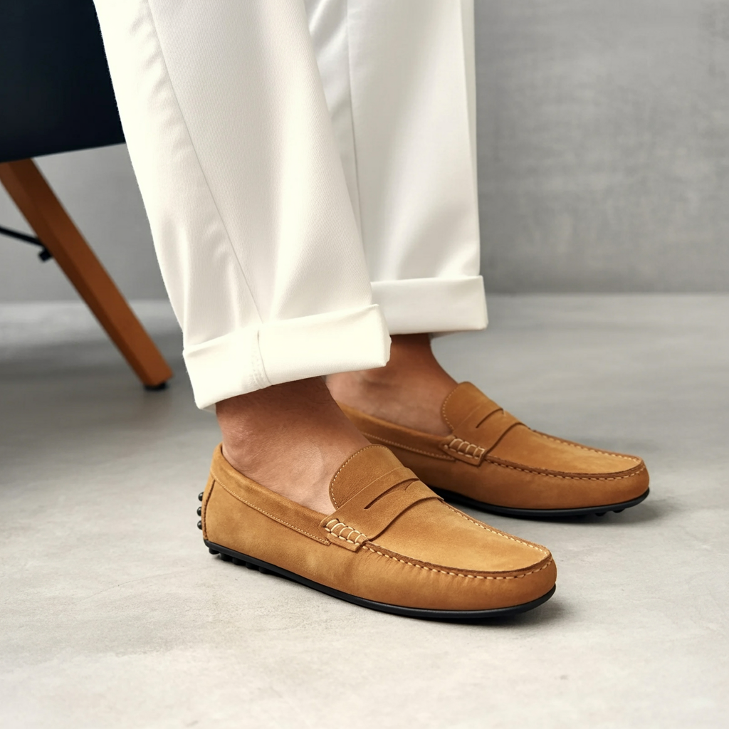 Vicenza™ | Italian Suede Loafers