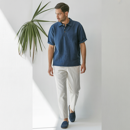 Kenzo | Cotton Linen Polo