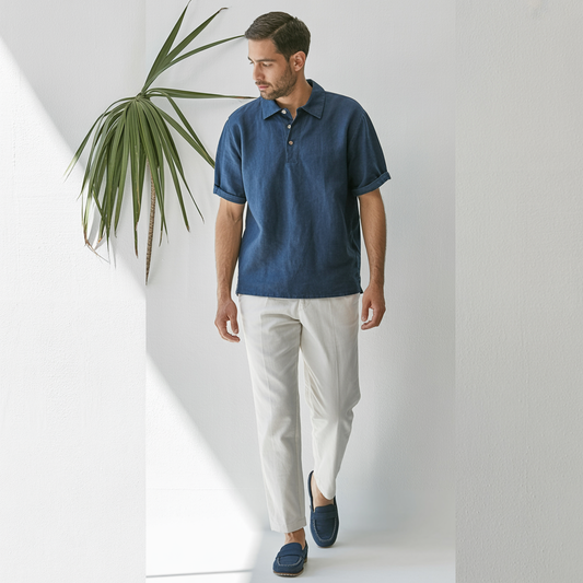 Kenzo | Cotton Linen Polo