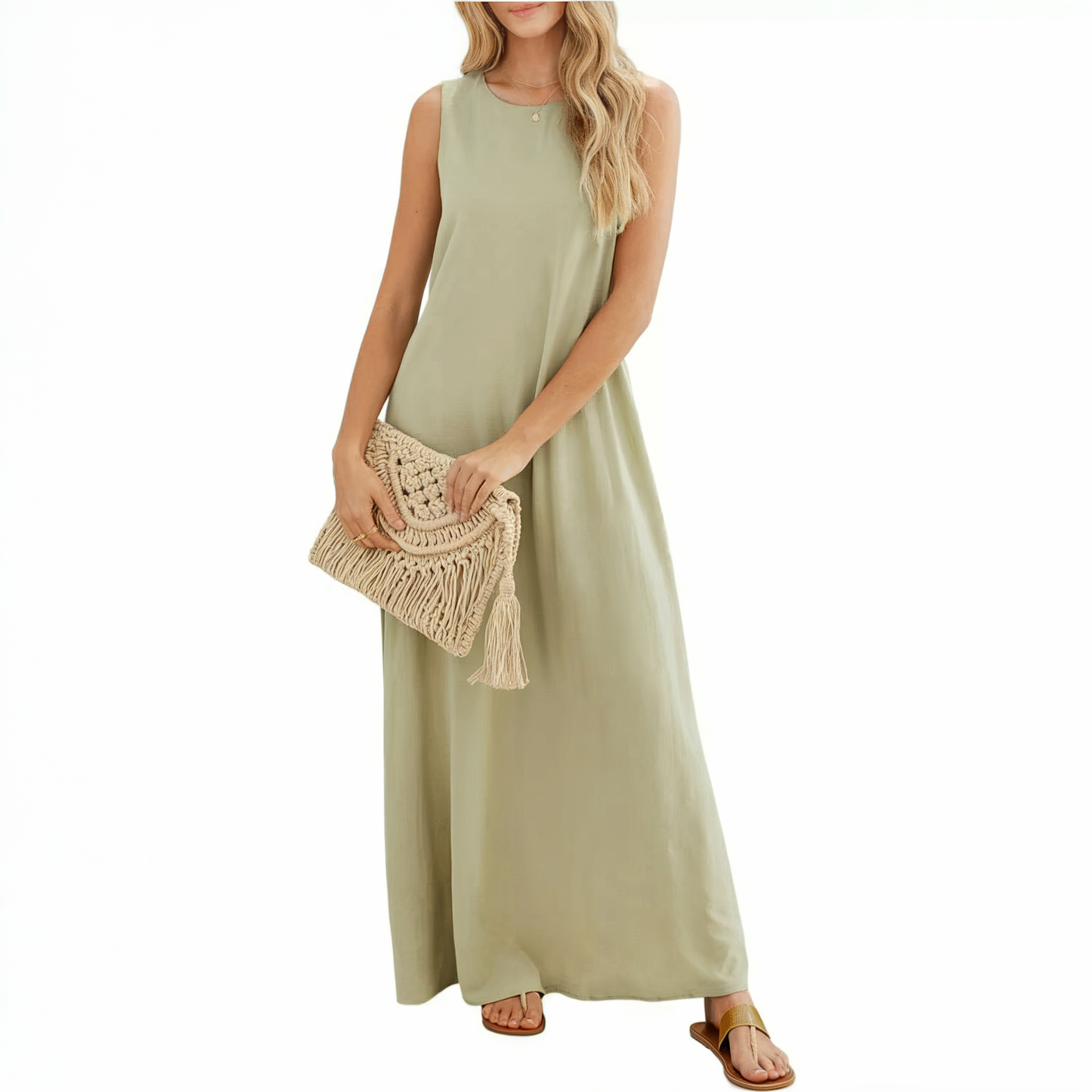 Monroe™ | Simple Slit Dress