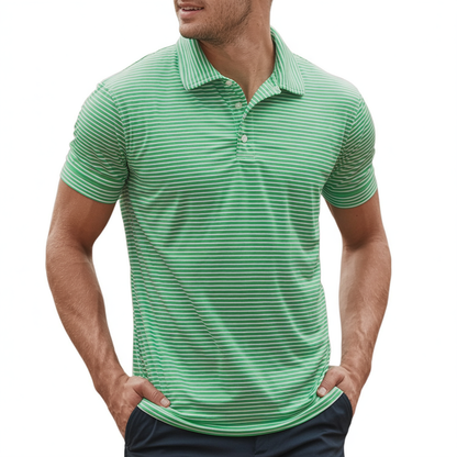 Santorini™ | Striped Polo Shirt