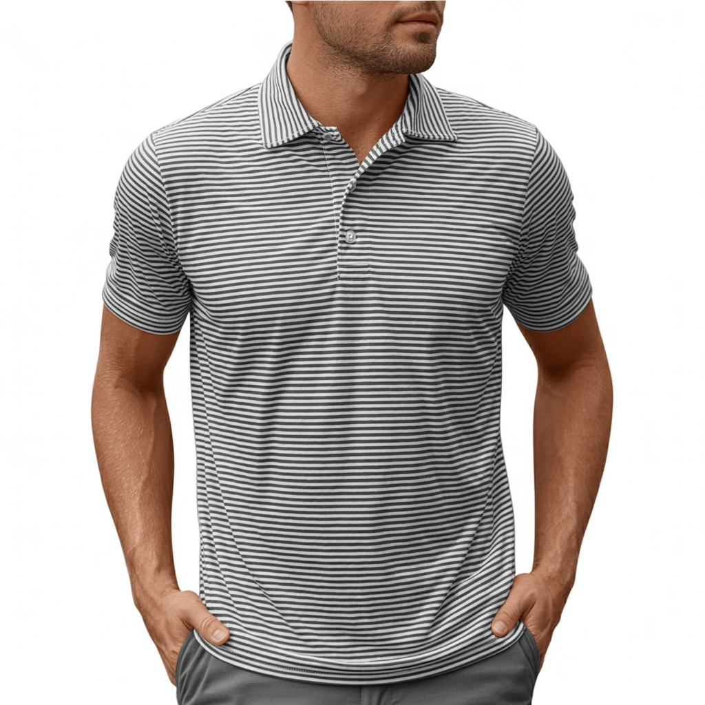 Santorini™ | Striped Polo Shirt