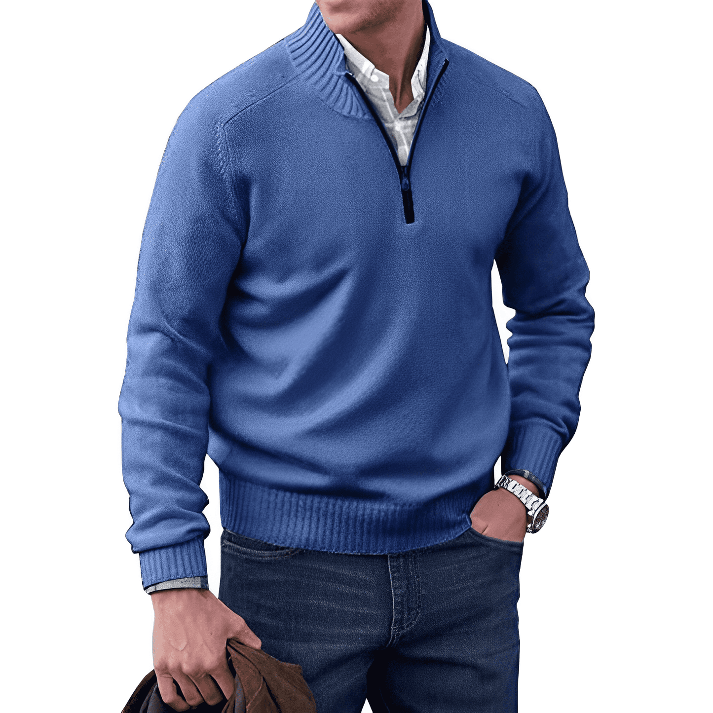 Miles | The Elegant Zip Pullover