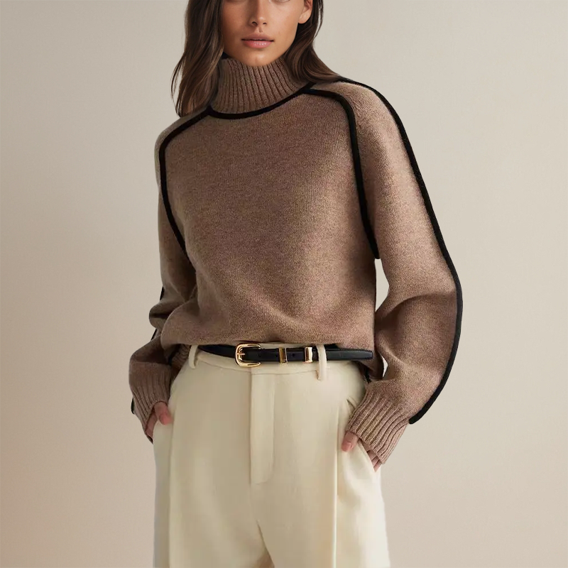 Emily | Soft Cashmere Turtleneck