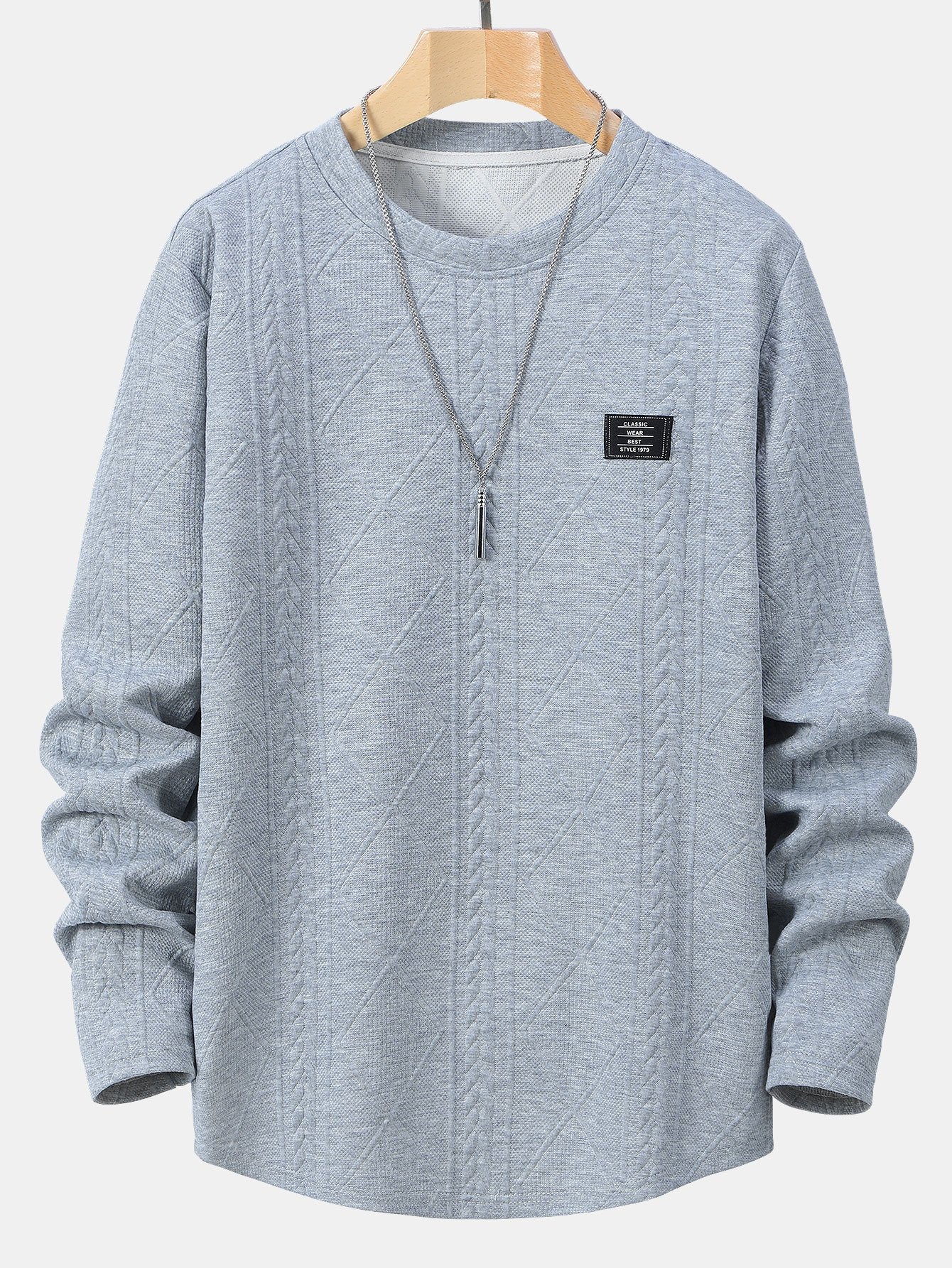 Casimir | Jacquard Long-Sleeve Boog Zoom