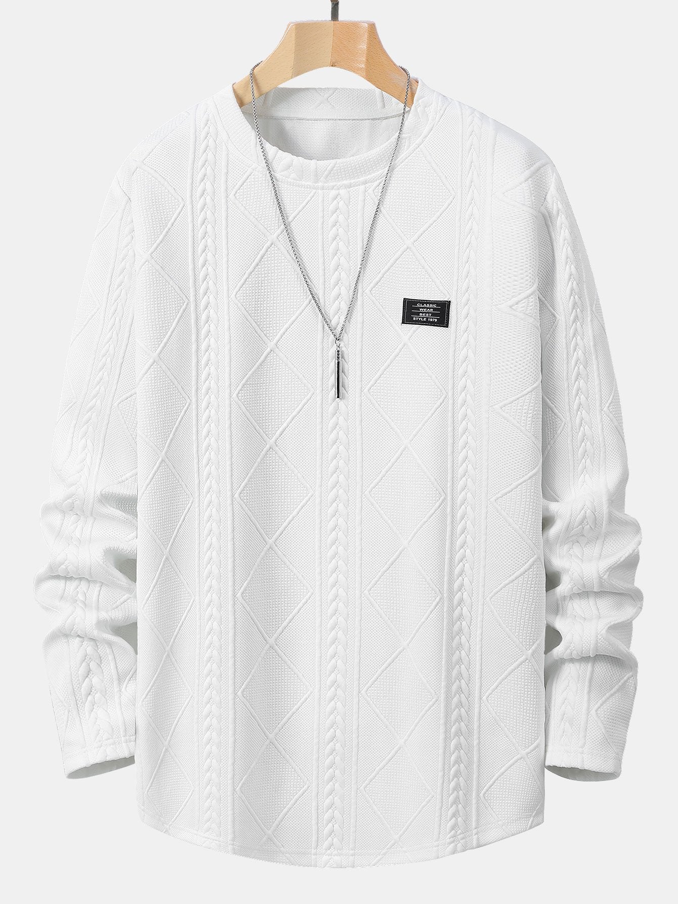 Casimir | Jacquard Long-Sleeve Boog Zoom