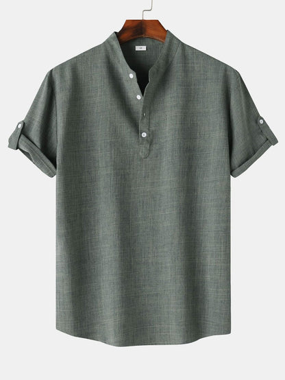 Kirk | Linen Short Sleeve Look