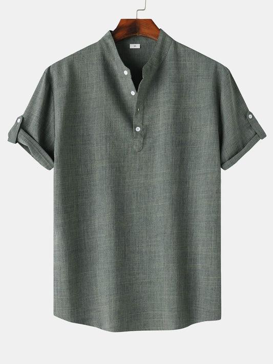 Kirk | Linen Short Sleeve Look
