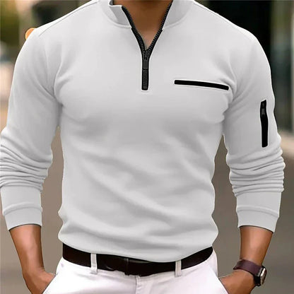 Ben | Sports Polo with Zipper
