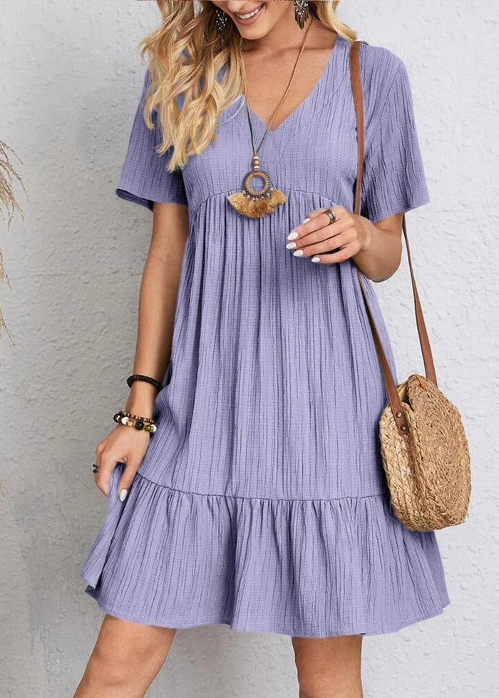 Nancy | Elegant Tummy Flattering Dress